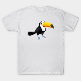 Funny toucan with cute eyes T-Shirt